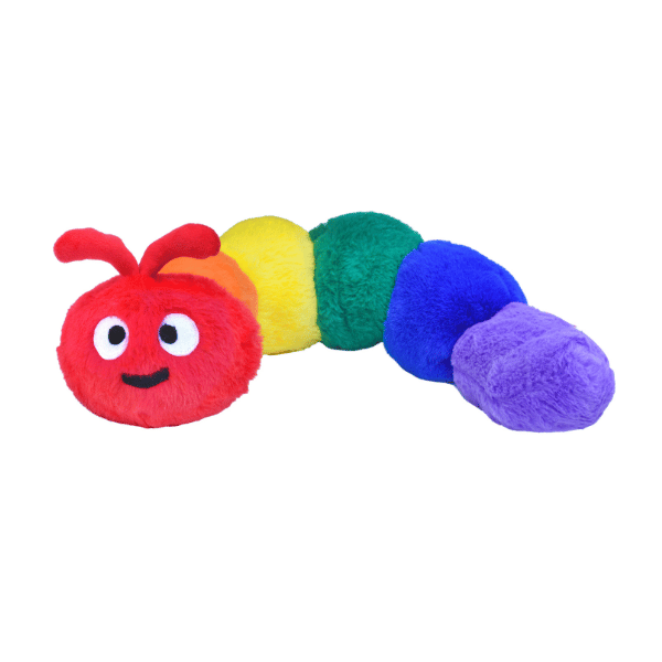 Patchwork Pet Pastel Softies Caterpillar Dog Toy 35 inch