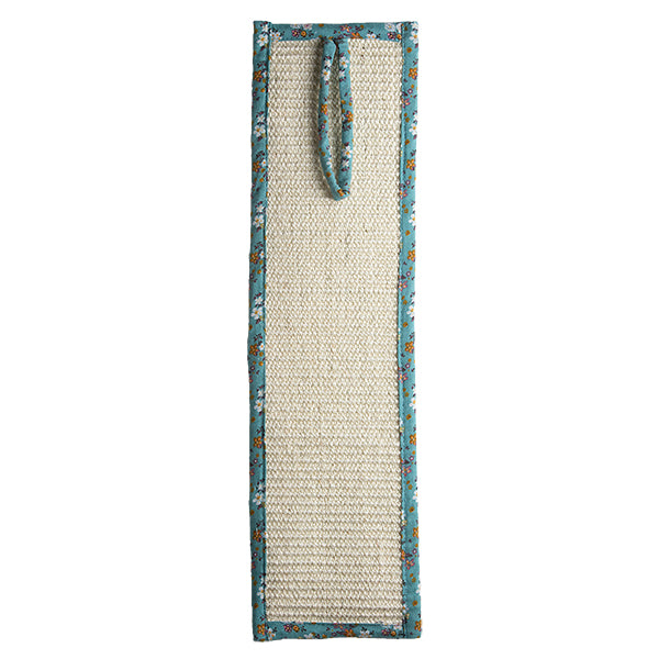 Floral Teal Cat Scratcher